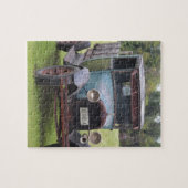 旧式なトラック ジグソーパズル (横)