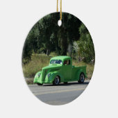 旧式なトラック セラミックオーナメント (右)