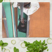 旧式なドイツのバイオリン キッチンタオル (折り畳み)