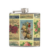 旧式なバラの家宝のバラ園のフラスコ フラスク (正面)