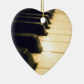 旧式なピアノ自動演奏装置の鍵 セラミックオーナメント (右)