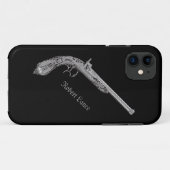 旧式なピストル個人的なiPhone 5の場合 Case-Mate iPhoneケース (裏面(横))