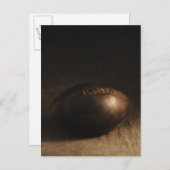 旧式なフットボール ポストカード (正面/裏面)