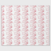 旧式なフランス人のToileのエレガントなギフト用包装紙 ラッピングペーパー (フラット)