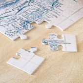 旧式なベトナムの地図 ジグソーパズル (側面)