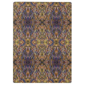 "旧式なペルシャの敷物のLookパターン用箋挟 クリップボード (裏面)