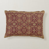 旧式なペルシャの敷物 アクセントクッション (裏面)