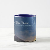 旧式なホワイトハウス マグカップ (中央)