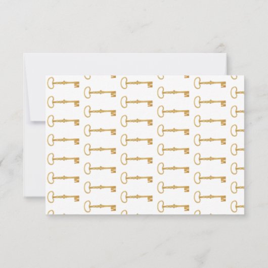 旧式なポスト|の引っ越し祝いパーティーの招待状 招待状 (裏面)