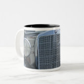 旧式なメルセデス2 ツートーンマグカップ (正面左)