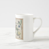 旧式なヨリスHoefnagel prints1500の昆虫の花 ボーンチャイナマグカップ (右)