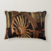 旧式なラバの列車ワゴン アクセントクッション (裏面)