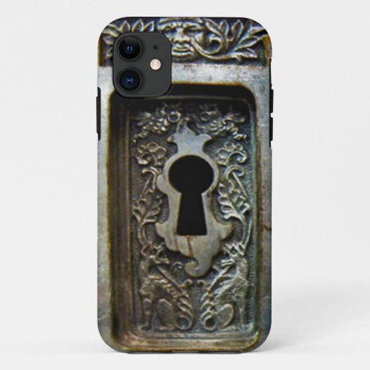 旧式なロックのiphone Case-Mate iPhoneケース (裏面)