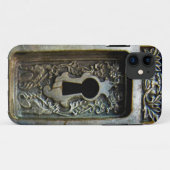 旧式なロックのiphone Case-Mate iPhoneケース (裏面(横))