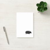 旧式なヴィンテージのブタ ポストイット (オフィス)