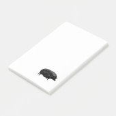 旧式なヴィンテージのブタ ポストイット (アングル)