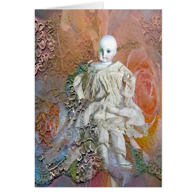 旧式な人形カード (正面)