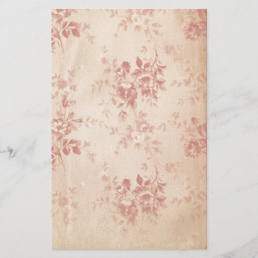 旧式な再生の文房具 便箋 (正面)