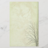 旧式な再生の文房具 便箋 (正面)