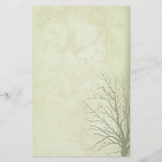 旧式な再生の文房具 便箋 (正面)