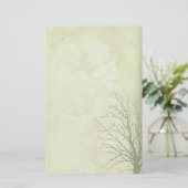 旧式な再生の文房具 便箋 (スタンド正面)