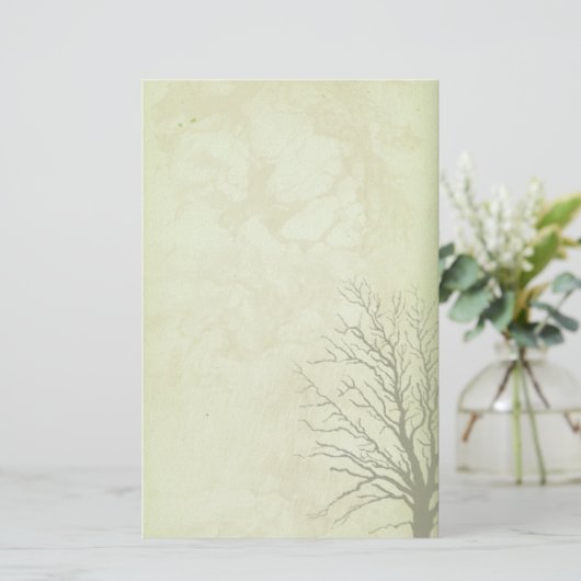 旧式な再生の文房具 便箋 (スタンド正面)