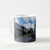 旧式な列車 コーヒーマグカップ (正面左)