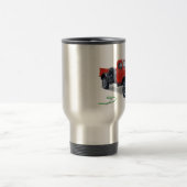 旧式な力ワゴントラックのタンブラー トラベルマグ (中央)