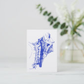 旧式な医学のイメージの人間の椎骨動脈 名刺 (スタンド正面)