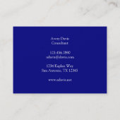 旧式な医学のイメージの人間の椎骨動脈 名刺 (裏面)