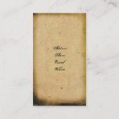 旧式な合い鍵の名刺 名刺 (裏面)