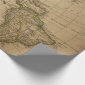 旧式な地図のスタイル16の包装紙ロール ラッピングペーパー (角)