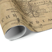 旧式な地図のスタイル8の包装紙ロール ラッピングペーパー (ロールコーナー)