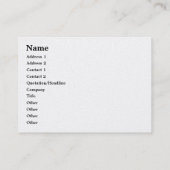 旧式な履物 名刺 (裏面)