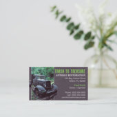 旧式な復帰の名刺 名刺 (スタンド正面)