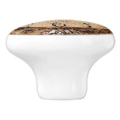 旧式な時計 セラミックノブ (側面)