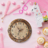 旧式な時計 ペーパープレート (パーティー)