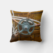 旧式な木のボート クッション (裏面)