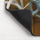 旧式な木のボート マウスパッド (コーナー)