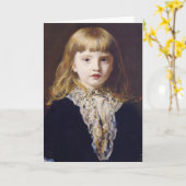 旧式な絵画の挨拶状19 カード (黄色い花)