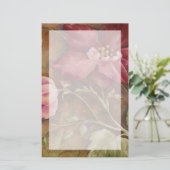 旧式な美しいI 便箋 (スタンド正面)