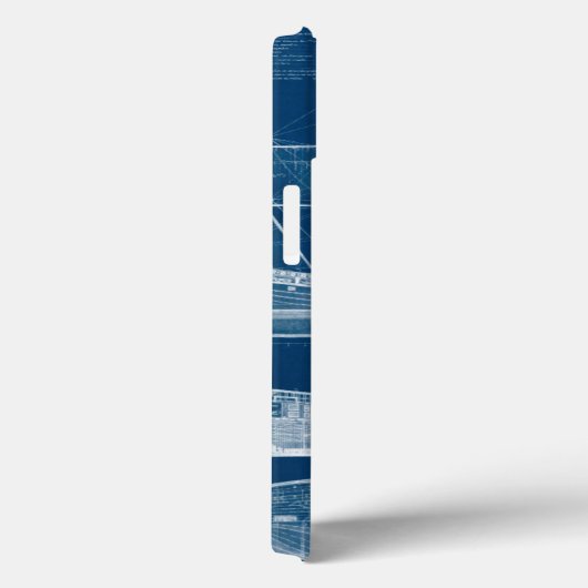 旧式な船の青写真I Case-Mate iPhoneケース (裏面 / 右)