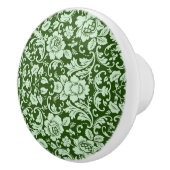 旧式な花のダマスク織 セラミックノブ (右)