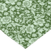 旧式な花のダマスク織 テーブルクロス (アングル)