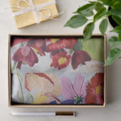 旧式な花の種カタログのティッシュペーパー17x23 薄葉紙 (ギフト)