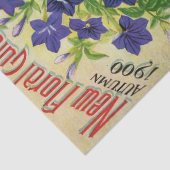 旧式な花カタログのティッシュペーパー17x23 薄葉紙 (詳細)