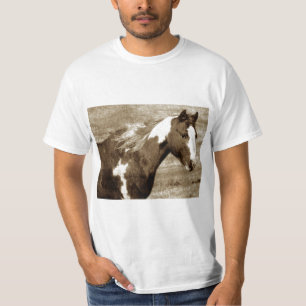 旧式な見るペンキのロバ Tシャツ