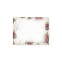 旧式な赤いバラの壁紙