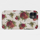 旧式な赤いバラの壁紙 Case-Mate iPhoneケース (裏面(横))