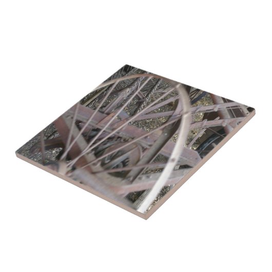 旧式な農場用具 タイル (側面)